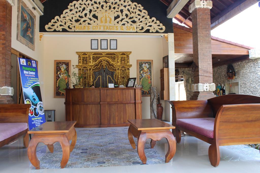Mans Cottages & Spa Pemuteran  Bagian luar foto